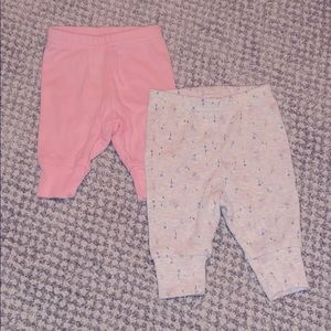 Just one you 2 pairs newborn pants